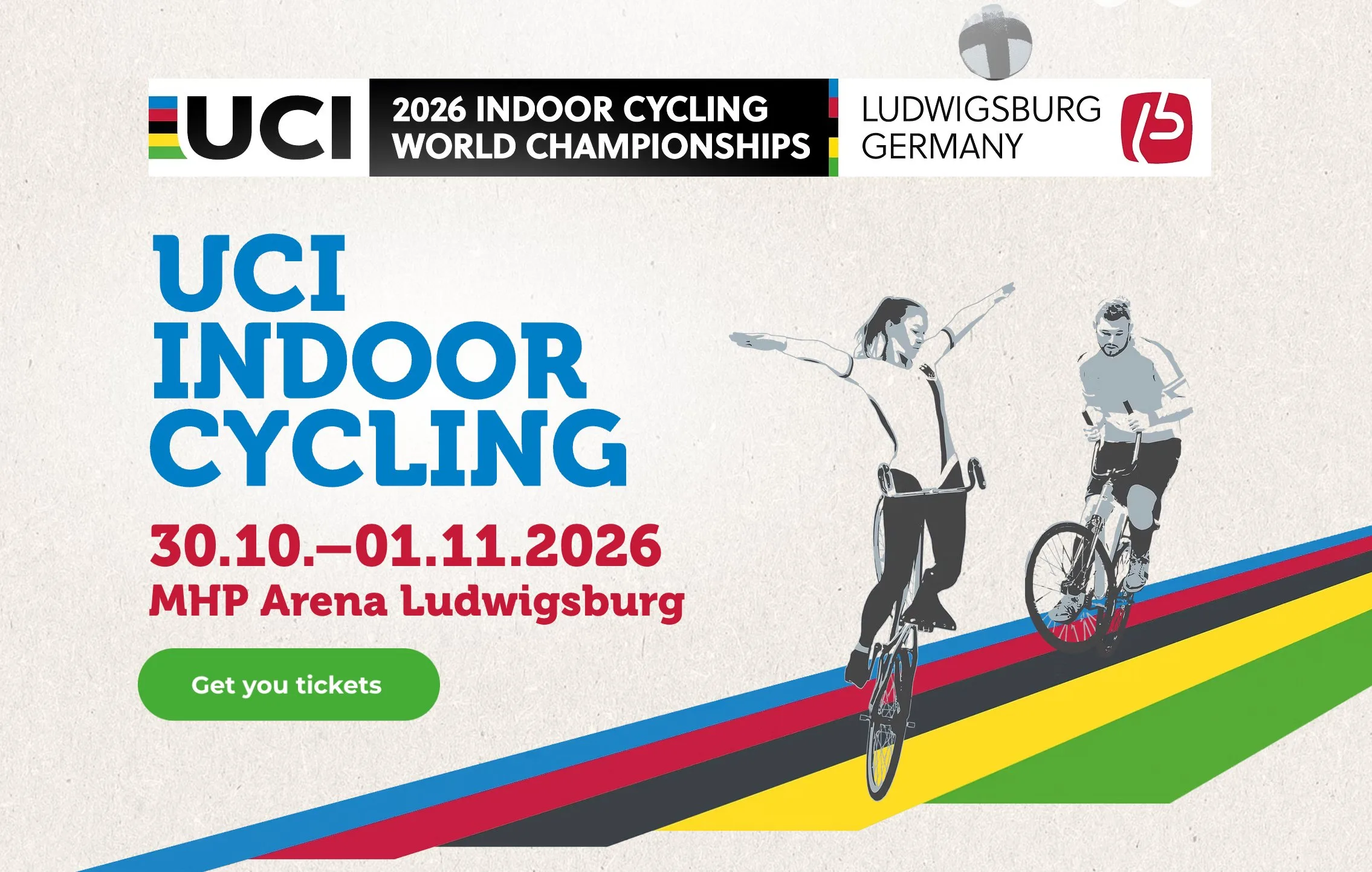 Mistrovství světa v kolové, 30. října až 1. listopadu 2026, MHPArena Ludwigsburg (Německo)